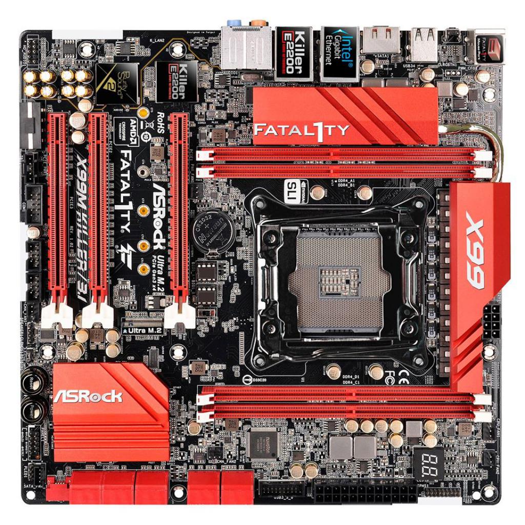 [07/04/2015] Asrock Fatal1ty X99M Killer/3.1: 2011-3-Mainboard mit USB 3.1 und OC-Sockel (3)