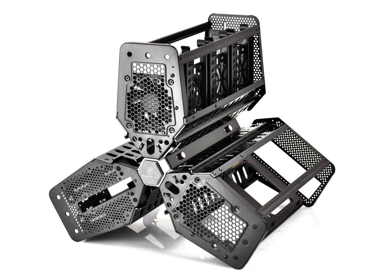 [27/04/2015] Deepcool Tristellar: Ungewöhnliches Gehäuse kommt auch nach Deutschland (3)