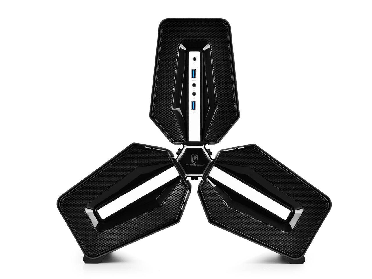 [27/04/2015] Deepcool Tristellar: Ungewöhnliches Gehäuse kommt auch nach Deutschland (5)