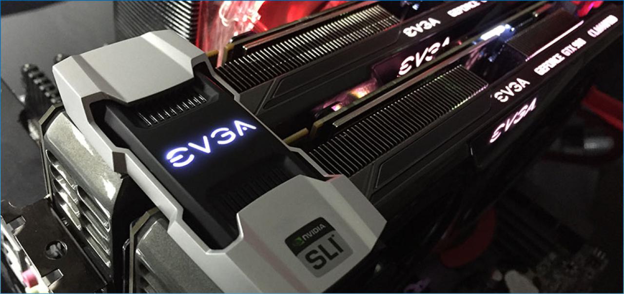 [10/04/2015] Evga Pro SLI Bridges V2: Beleuchtete SLI-Brücken mit 