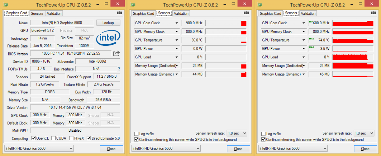 [15/04/2015] Intel Core i3-5010U (NUC5i3RYK) im PCGH VGA Tool (rechts)