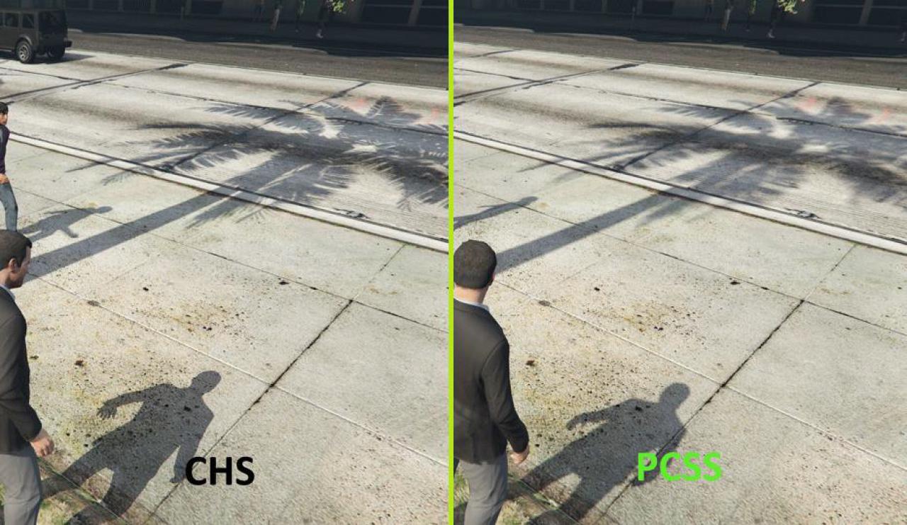 [14/04/2015] GTA 5 PC: PCSS (Percentage-Closer Soft Shadows) vs. CHS (Contact Hardening Shadows)