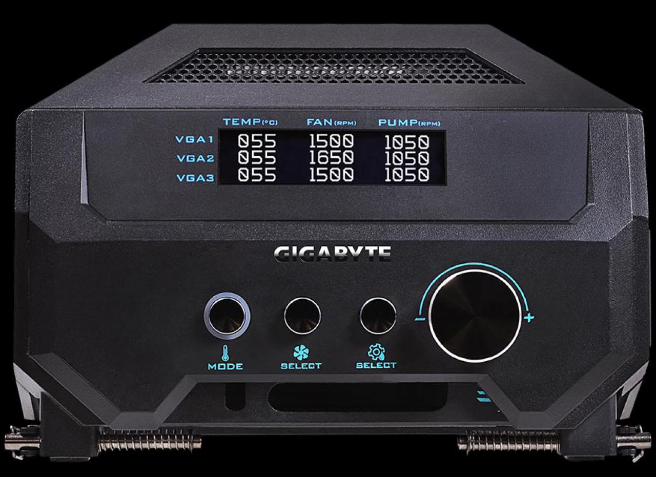 [28/04/2015] Gigabyte Waterforce: Kompaktwasserkühlung für drei Grafikkarten (6)