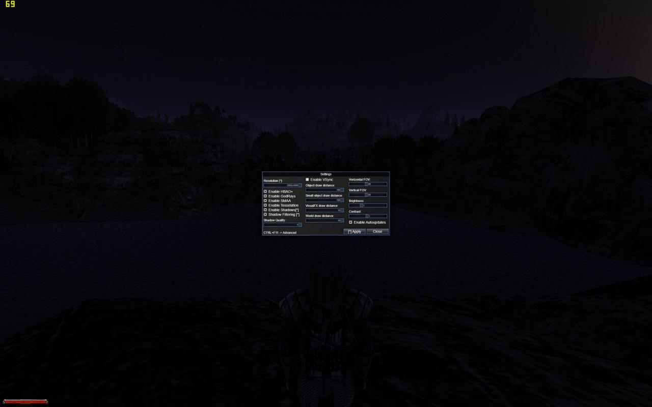 [28/04/2015] Gothic 2 DX11: Per F11-Taste gelangen Sie zur Nutzerschnittstelle des DX11-Renderers und können dort die Grafik konfigurieren.