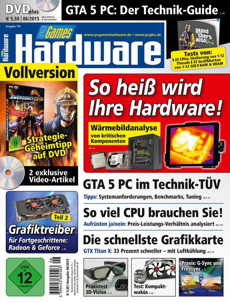 [29/04/2015] Titel PCGH #176 06-2015: DVD plus
