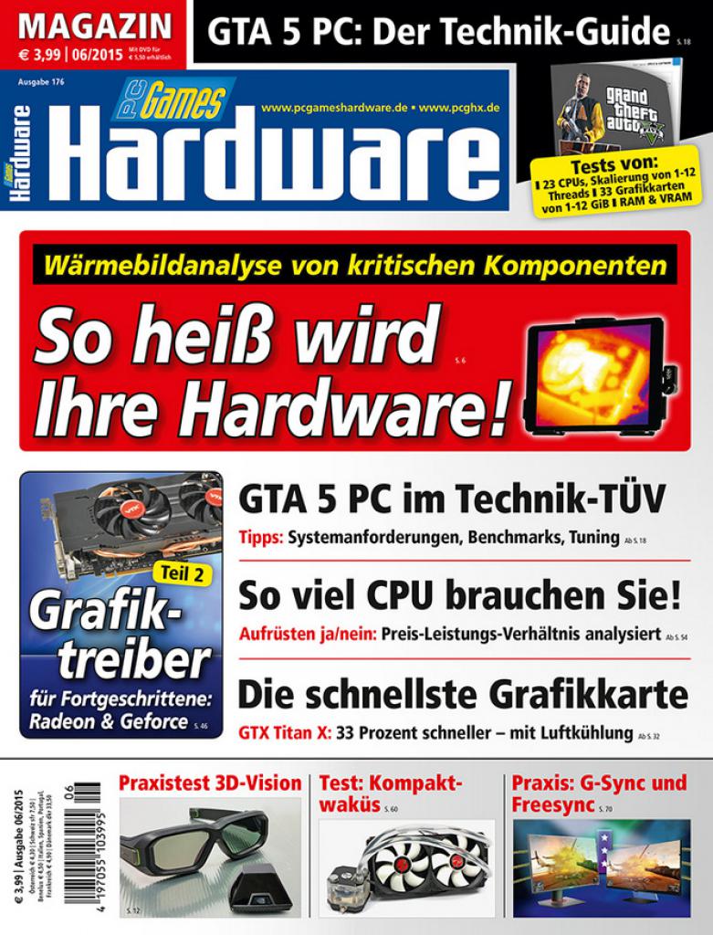 [29/04/2015] Titel PCGH #176 06-2015: Magazin