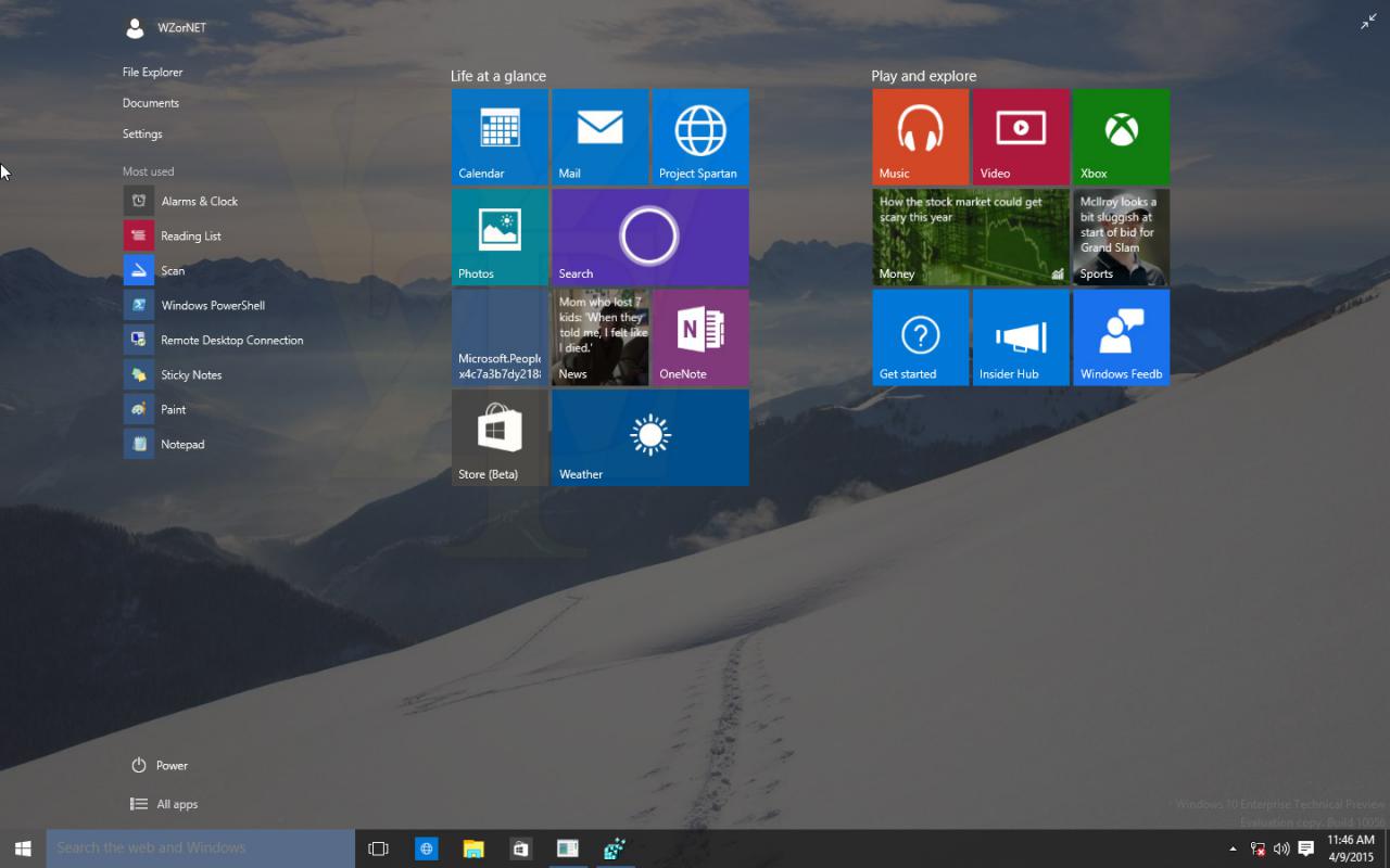 [10/04/2015] Windows 10: Screenshots aus dem gelakten Build 10056 (5)
