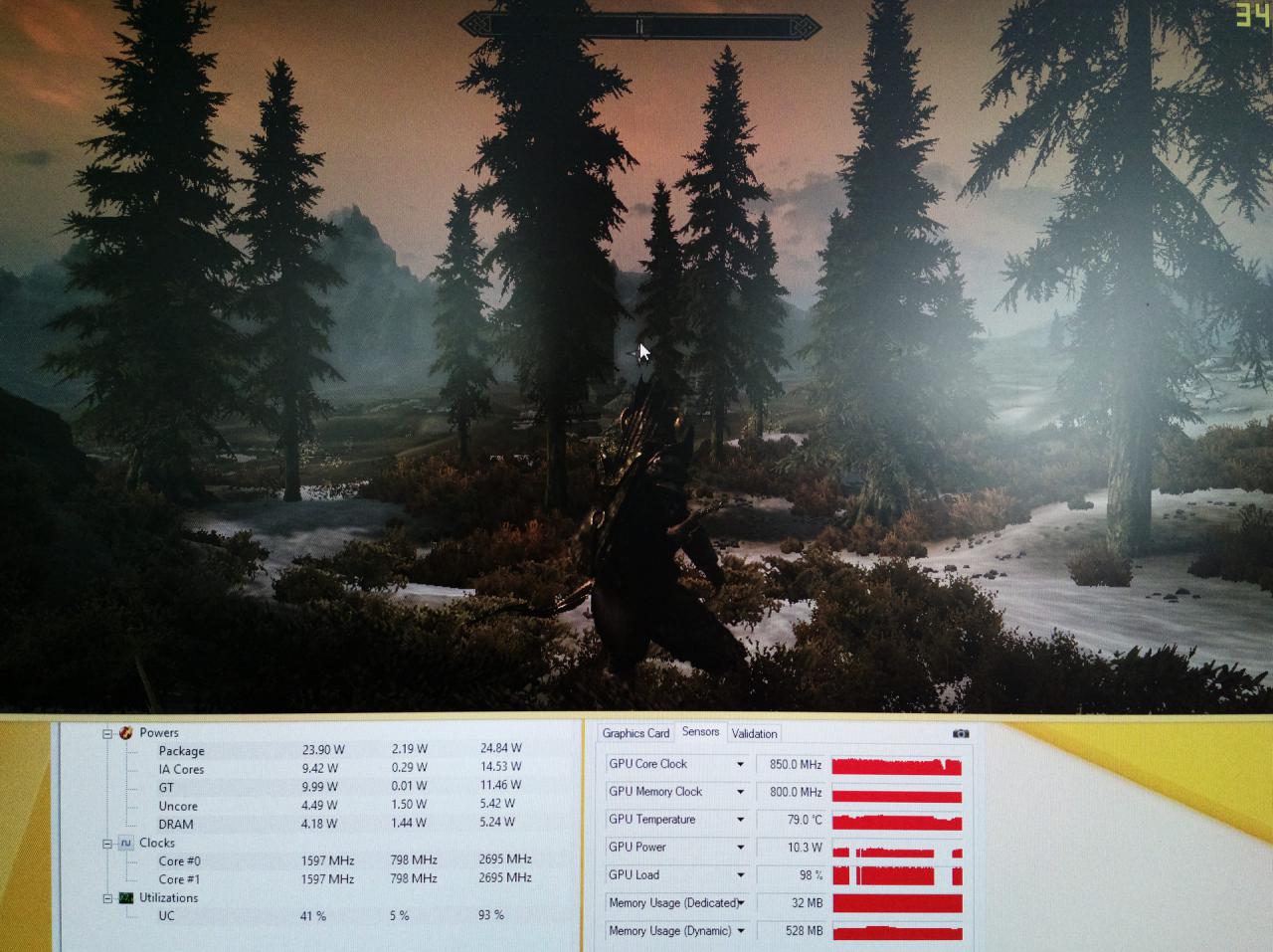 [15/04/2015] Intel Core i5-5250U (NUC5i5RYH) Throttling während der Spieldarstellung