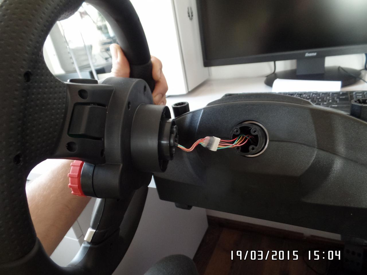 [06/04/2015] Logitech Driving Force GT Mod: PCGHX-Mitglied arbeitet an umfassender Modifikation. (6)