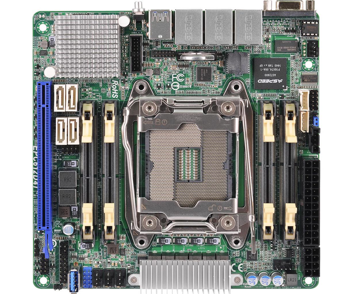[04/05/2015] Asrock EPC612D4I mit Sockel 2011-3: DDR4-Quad-Channel auf Mini-ITX (1)