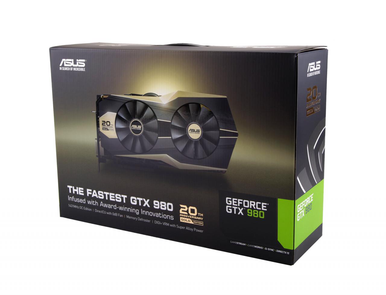 [11/05/2015] Asus GTX 980 20th Anniversary Golden Edition: Schnellste GTX 980 auseinandergenommen (2)