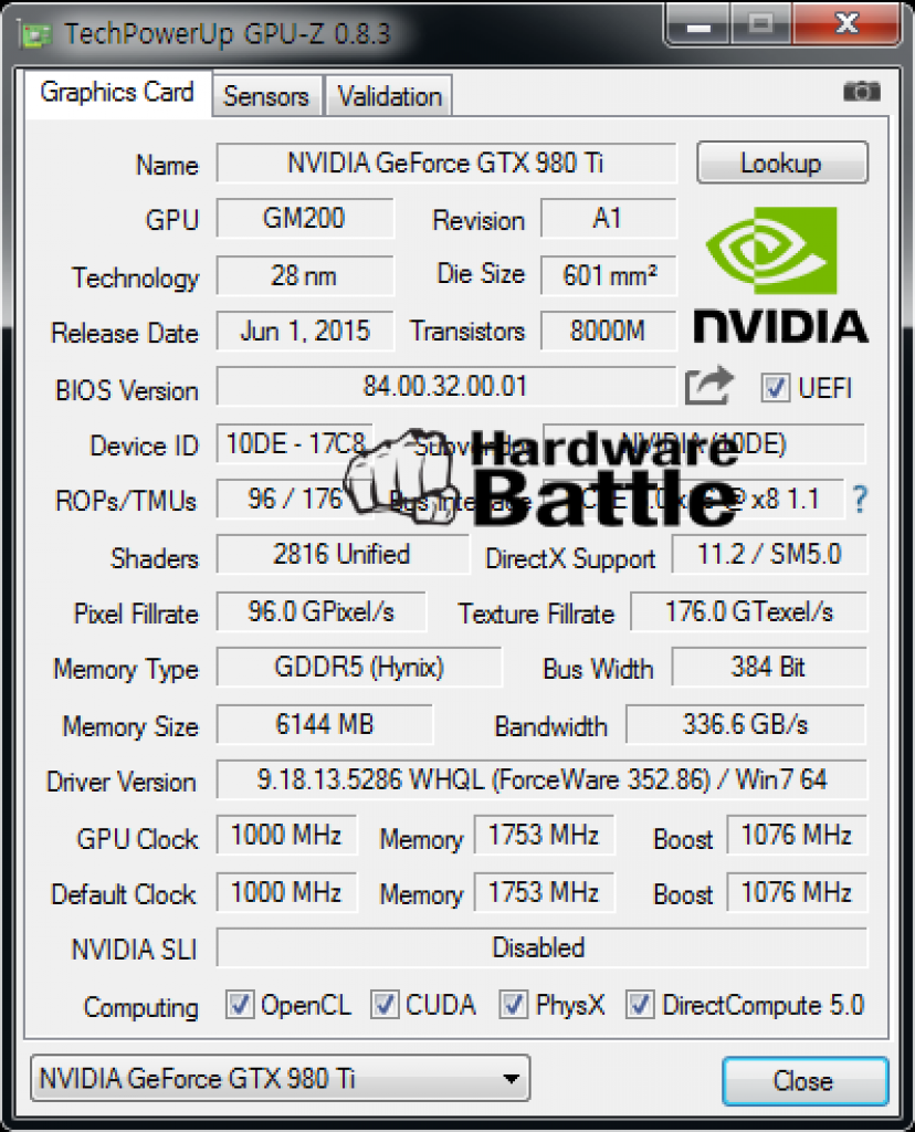 [29/05/2015] GTX 980 Ti: Alle Spezifikationen, Preislistungen ab 772 USD, Spiele-Benchmarks (8)