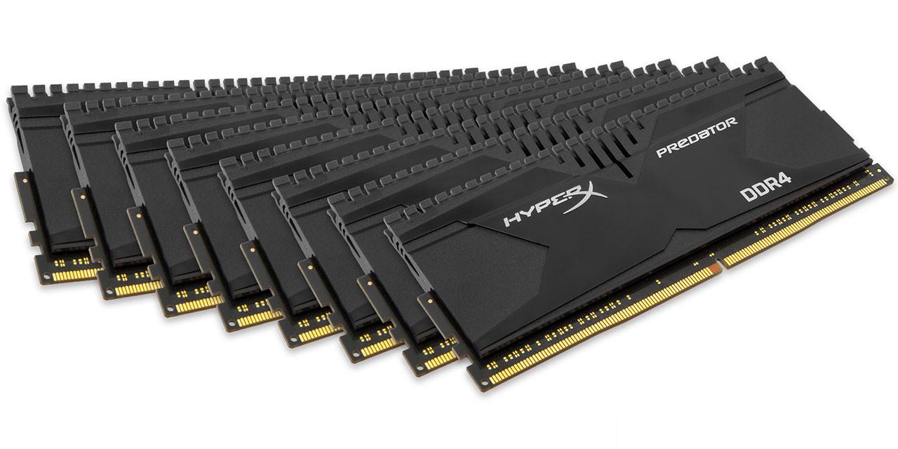 [12/05/2015] Kingston Hyperx Predator: Schnellstes DDR4-Kit mit 128 GiByte angekündigt