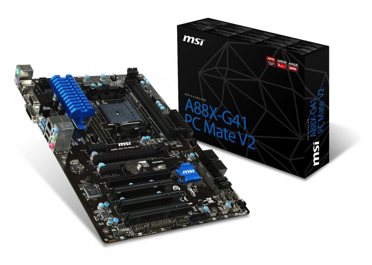 [05/05/2015] MSI A88X G41 PC Mate V2