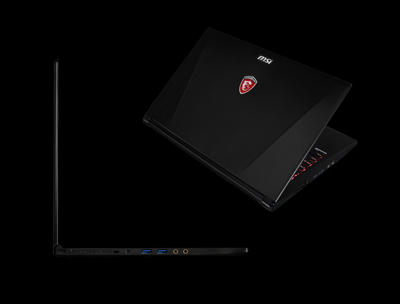 [06/05/2015] Das GS60 Ghost Pro macht Gaming-Leistung ultramobil. Kompakter lässt sich ein voll spieletaugliches 15,6-Zoll-Notebook kaum packen: Mit gerade einmal 20 mm Gehäusehöhe und weniger als 2 kg auf der Waage begleitet das GS60 Gamer und Power-User bequem durch den ganzen Tag. Für Gaming-Leistung sorgt wahlweise der neue NVIDIA®-GeForce®-GTX-970M-, GTX-965M- oder GTX-960M-Grafikprozessor. Der Intel® Core™ i7 Quad-Core-Prozessor der vierten Generation und schnelle MSI Super RAID-Technik mit zwei schnellen SSDs plus großer Daten-Festplatte runden das leichte und schlanke Power-Paket ab. Der Bildschirm überzeugt mit detaillierter 4K-UHD-Auflösung von 3.840 x 2.160 Pixeln und blickwinkelunabhängiger Wide-View-Technik.