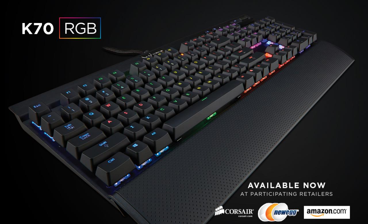 [04/05/2015] Corsair K70 RGB