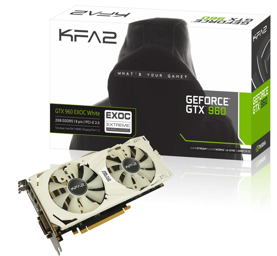 [18/05/2015] KFA2 GTX 960 Exoc White