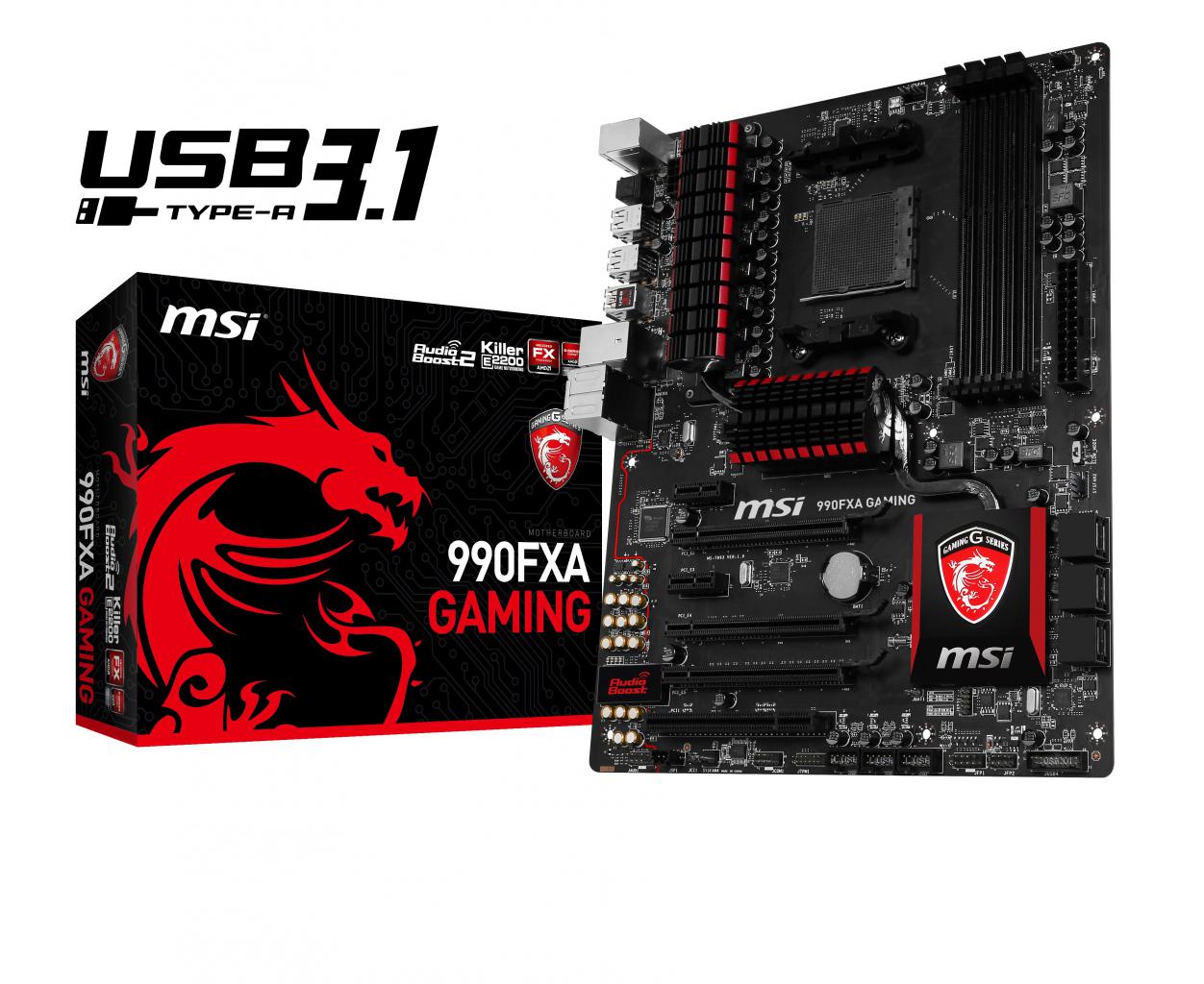 [06/05/2015] MSI 990FXA Gaming: Neuauflage mit USB 3.1 und NVMe-Unterstützung (1)