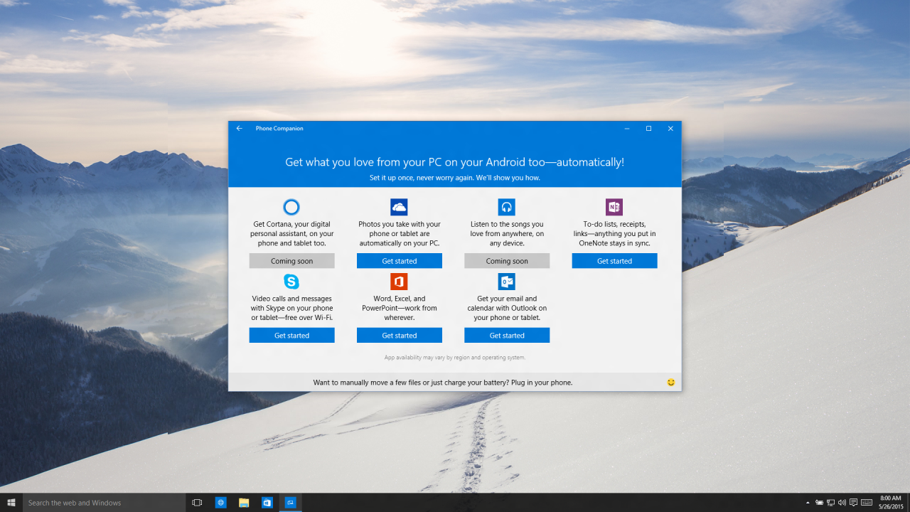 [27/05/2015] Windows 10