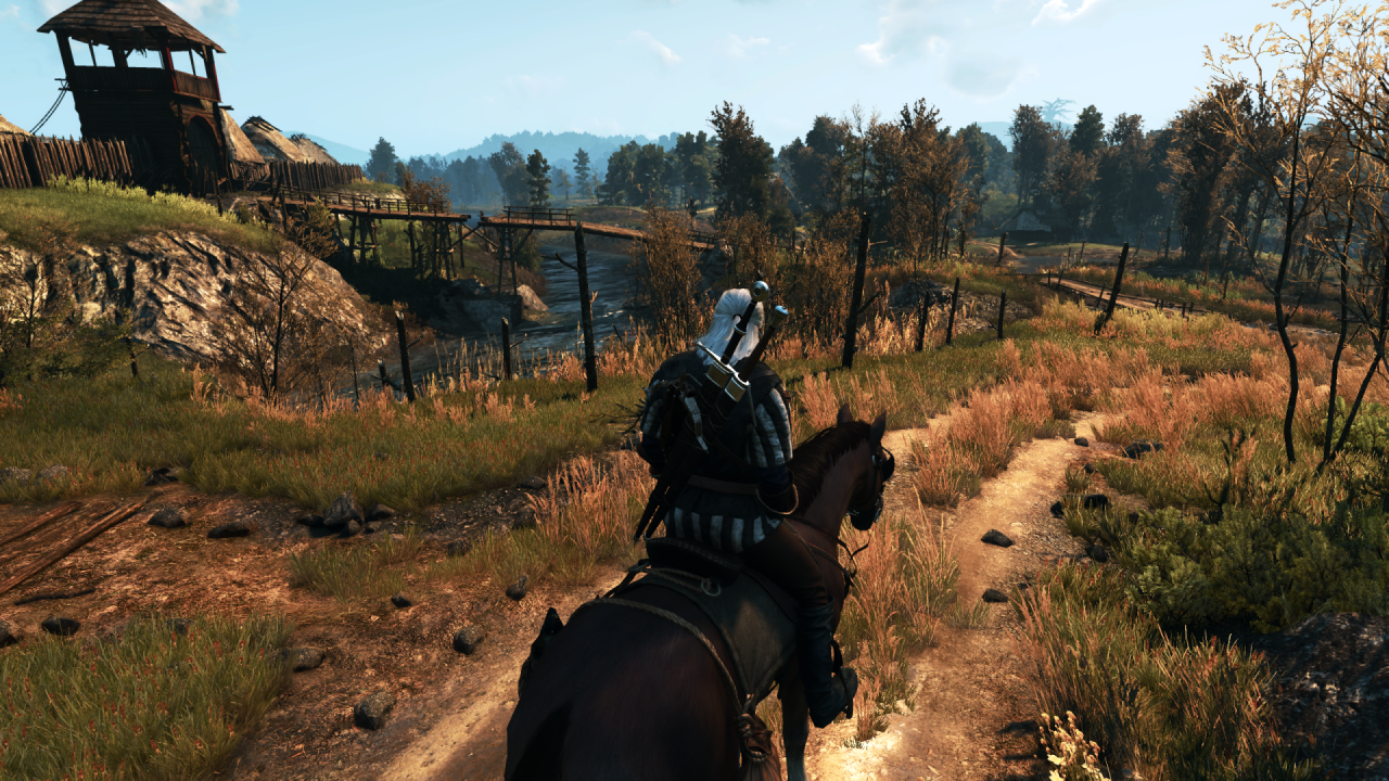 The Witcher 3 Vergleich 01 - PCGH-Enthusiast Ultra + Sweet FX