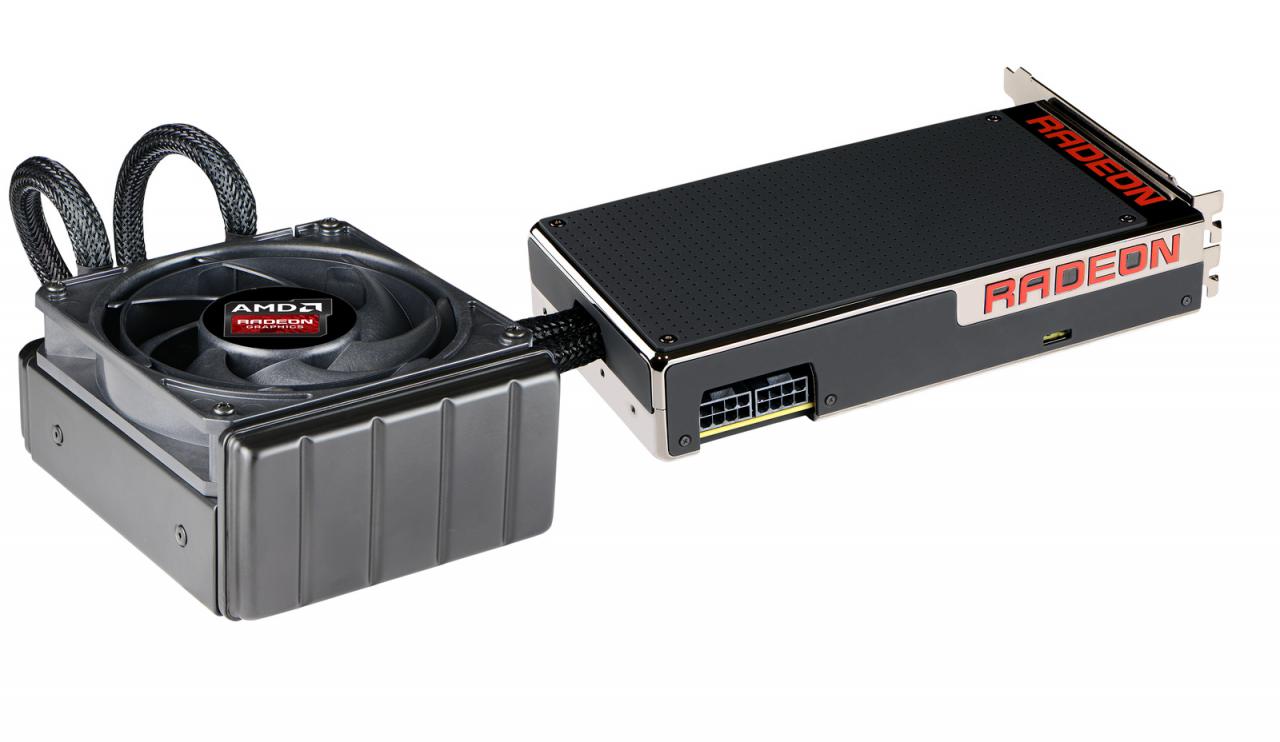 [22/06/2015] AMD Radeon R9 Fury X Komplettansicht