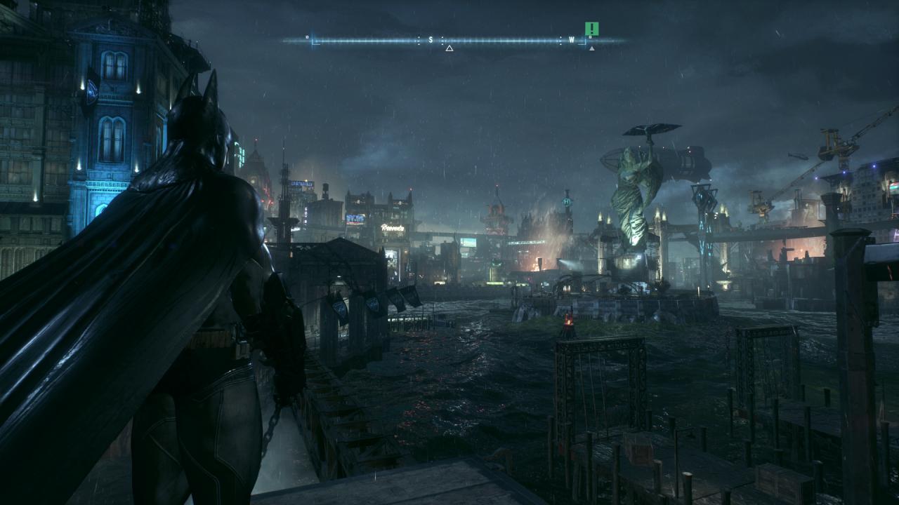 [23/06/2015] Stehen alle Grafikeinstellungen auf maximaler Stufe und besitzt die verbaute GPU zumindest 4 GiByte Speicher, sieht Arkham Knight durchaus hübsch aus.