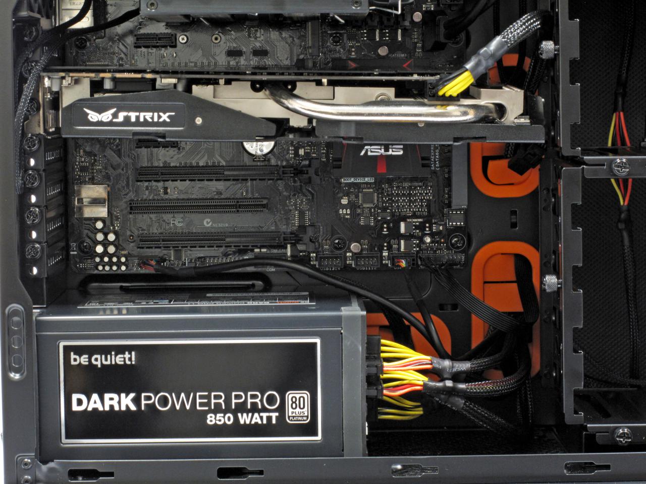 [23/06/2015] Der flüsterleise Spiele-PC (10) - Das gerade erst auf den Markt gekommene Be quiet Dark Power Pro 11 wird von dem speziell für das Netzteil entwickelten Silent-Wings-3-Lüfter geräuscharm gekühlt.