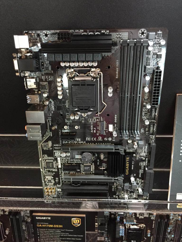 [02/06/2015] Gigabyte auf der Computex: Skylake-Mainboards mit Z170, H170 und B150 (9)