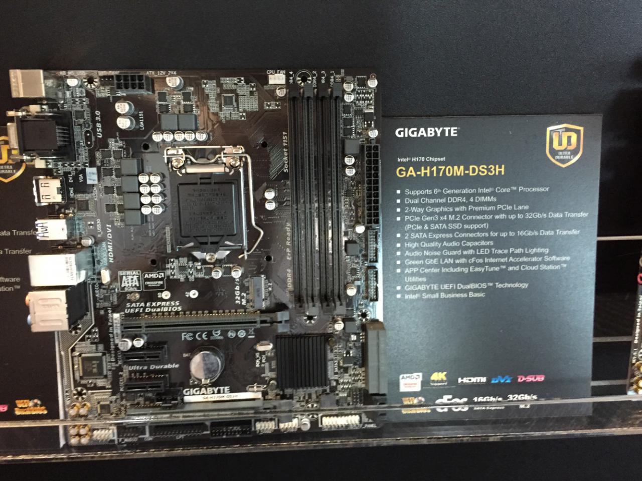 [02/06/2015] Gigabyte auf der Computex: Skylake-Mainboards mit Z170, H170 und B150 (16)