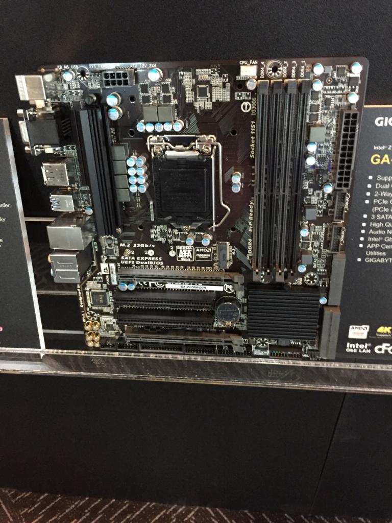 [02/06/2015] Gigabyte auf der Computex: Skylake-Mainboards mit Z170, H170 und B150 (19)