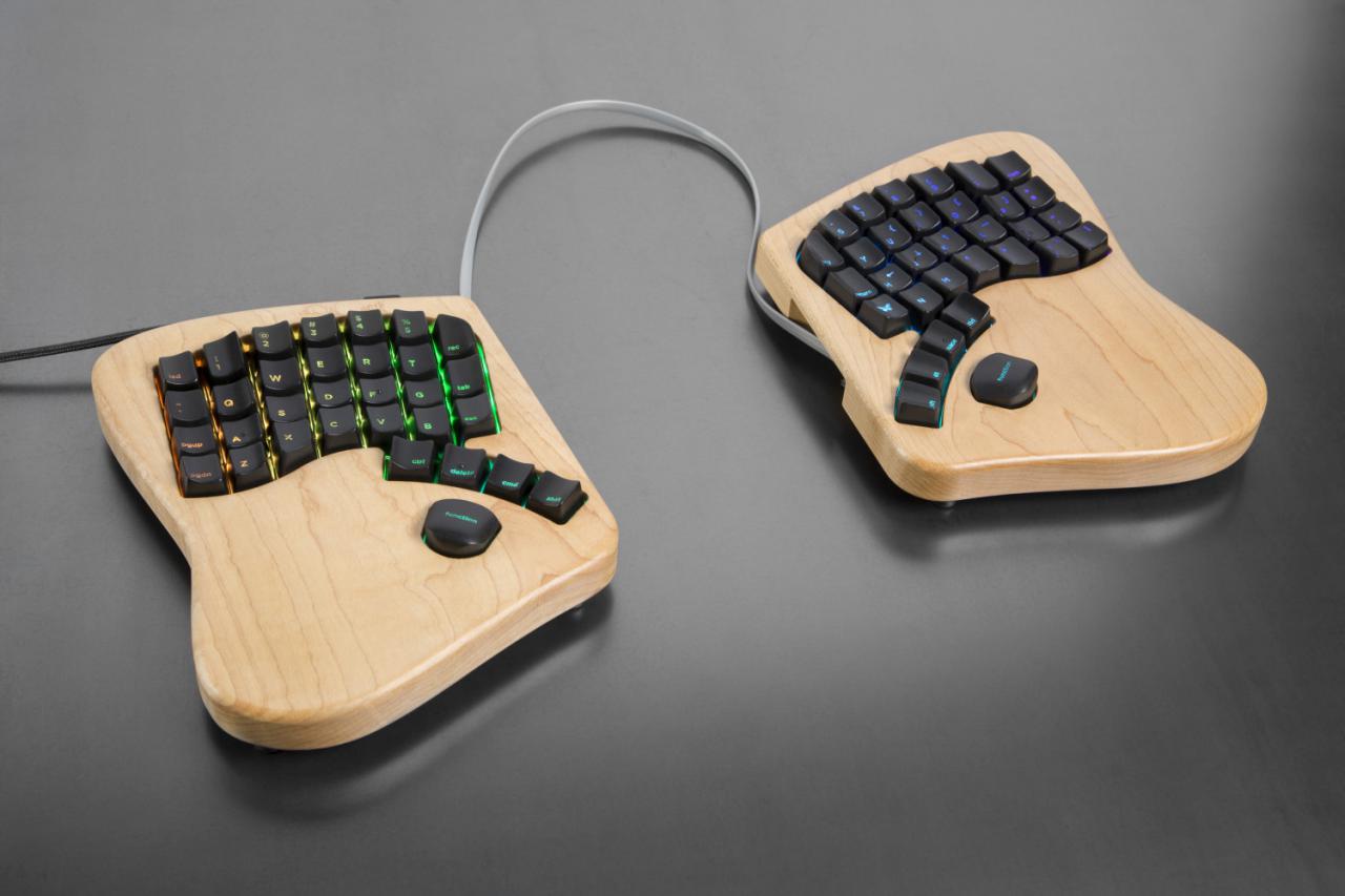 [16/06/2015] Keyboardio Model 01: 300-USD-Tastatur aus Ahornholz auf Kickstarter (7)