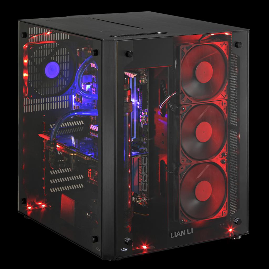 [11/06/2015] Lian Li PC-O8: Doppel-Kammer-Cube mit Glasfront für 470 Euro (5)