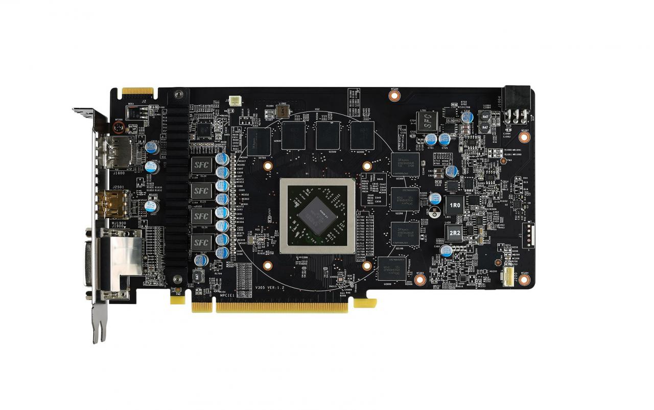 MSI Radeon R7 370 Gaming 4G PCB