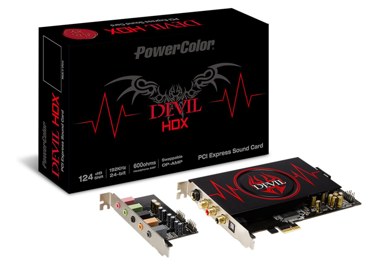 [05/06/2015] Devil HDX: Powercolor steigt in den Soundkarten-Markt ein (3)