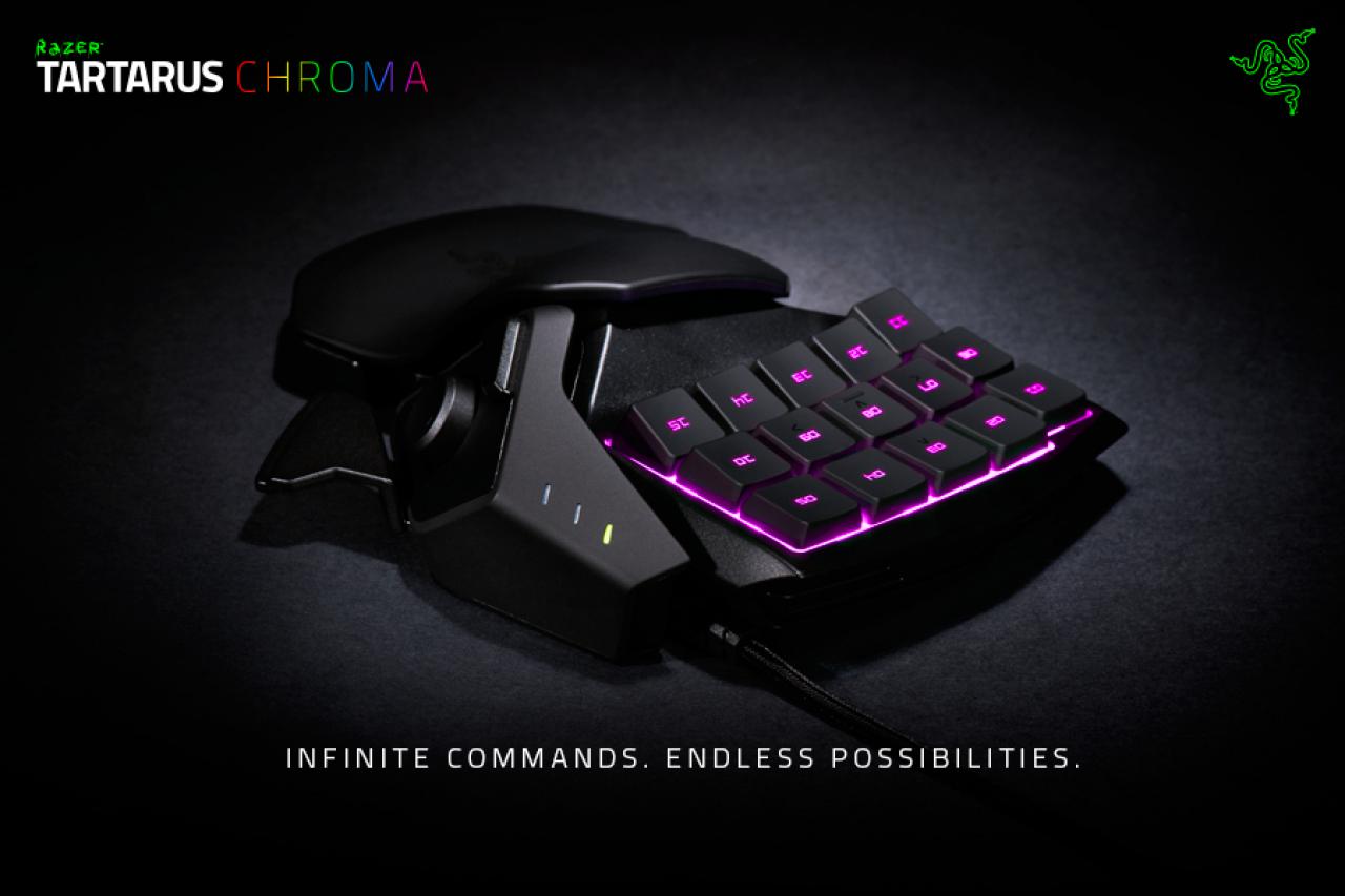 [22/06/2015] Razer Tartarus Chroma: Keypad als Controller-Tastatur-Mischung bekommt RGB-LEDs (4)