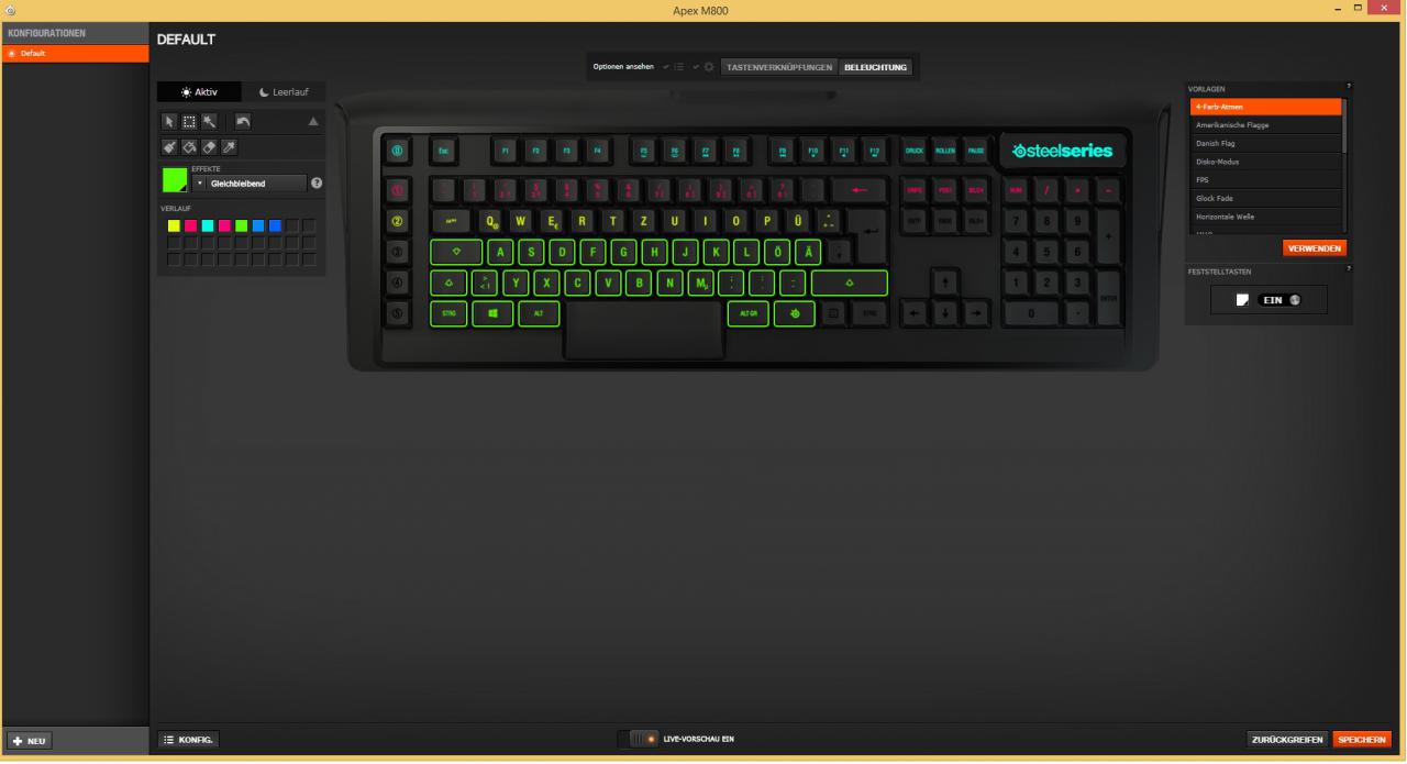 [18/06/2015] Steelseries Apex M800: Die schnellste mechanische Tastatur mit eigene RGB-Schaltern im Test (19)