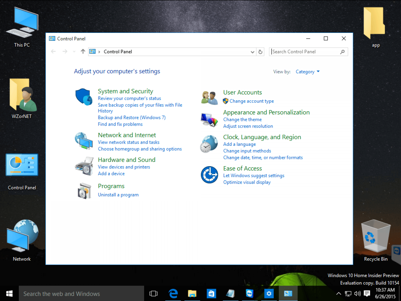 [27/06/2015] Windows 10: Screenshots aus Build 10154 zeigen anscheinend fast fertiges Design. (3)