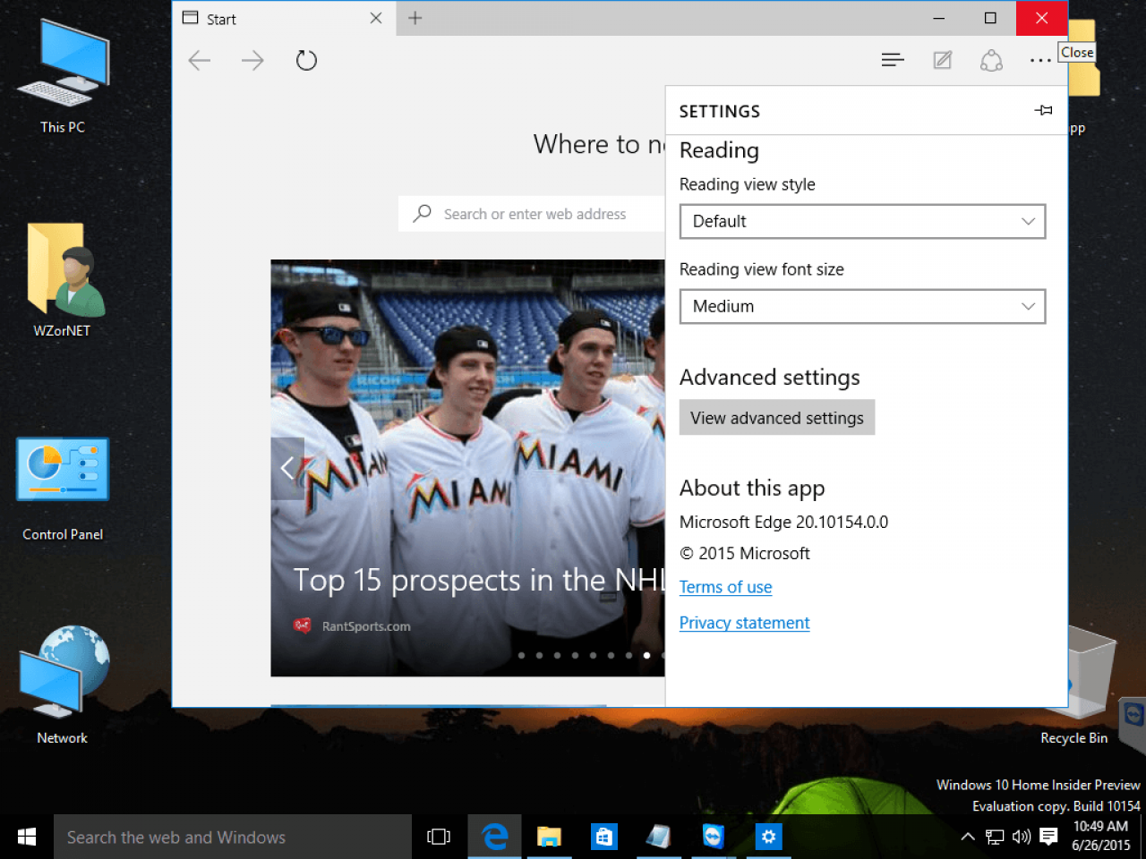 [27/06/2015] Windows 10: Screenshots aus Build 10154 zeigen anscheinend fast fertiges Design. (8)