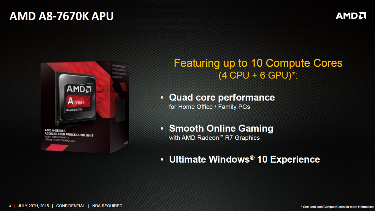 [20/07/2015] AMD A8-7670K: Mehr CPU- und GPU-Takt für zusätzliche 13 US-Dollar (3)