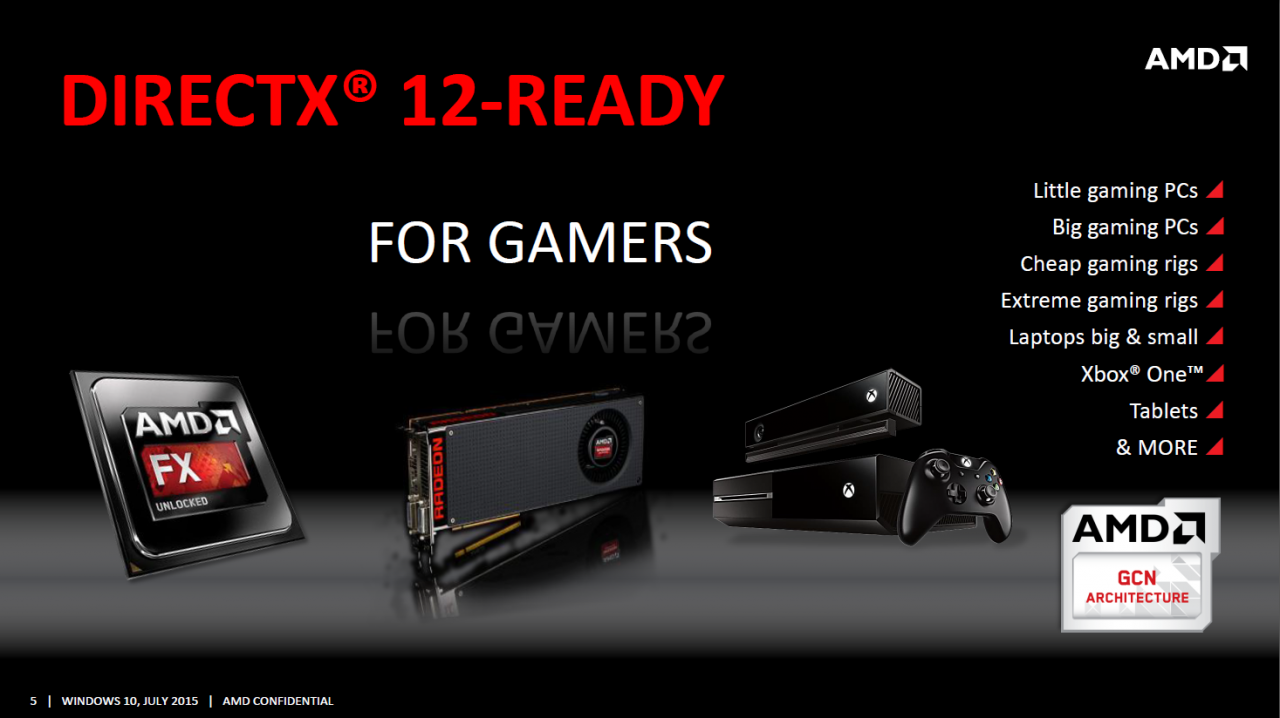 [28/07/2015] AMD über Windows 10: APUs bieten die 