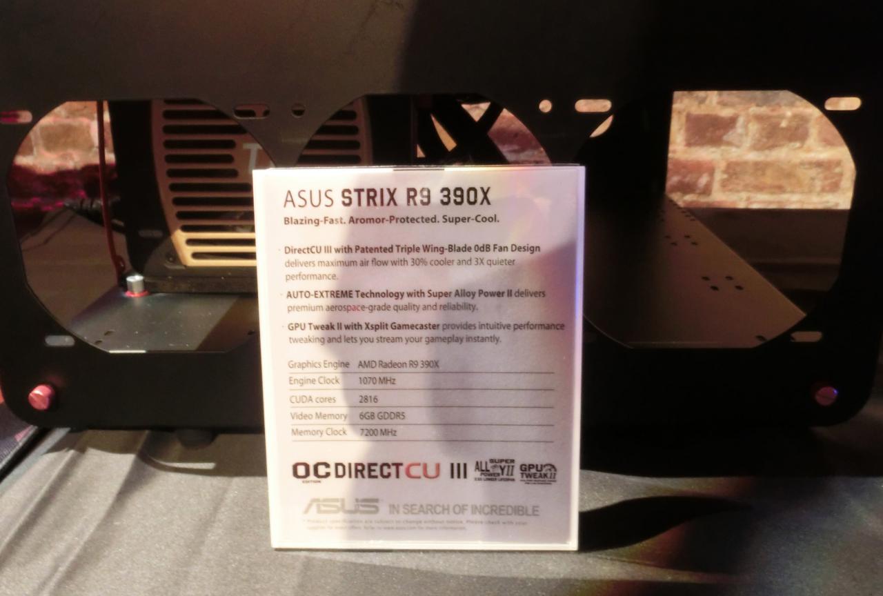 [10/07/2015] Asus Strixx R9 390X 3 