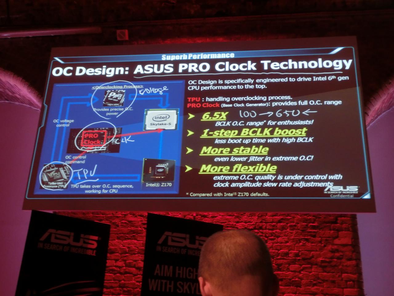 [29/07/2015] Asus Z170-Mainboards: Über die Pro-Clock-Technologie verfügt neben allen TUF-, ROG- und Gaming-Mainboards auch das Z170-Deluxe, nur das Z170-A geht leer aus.