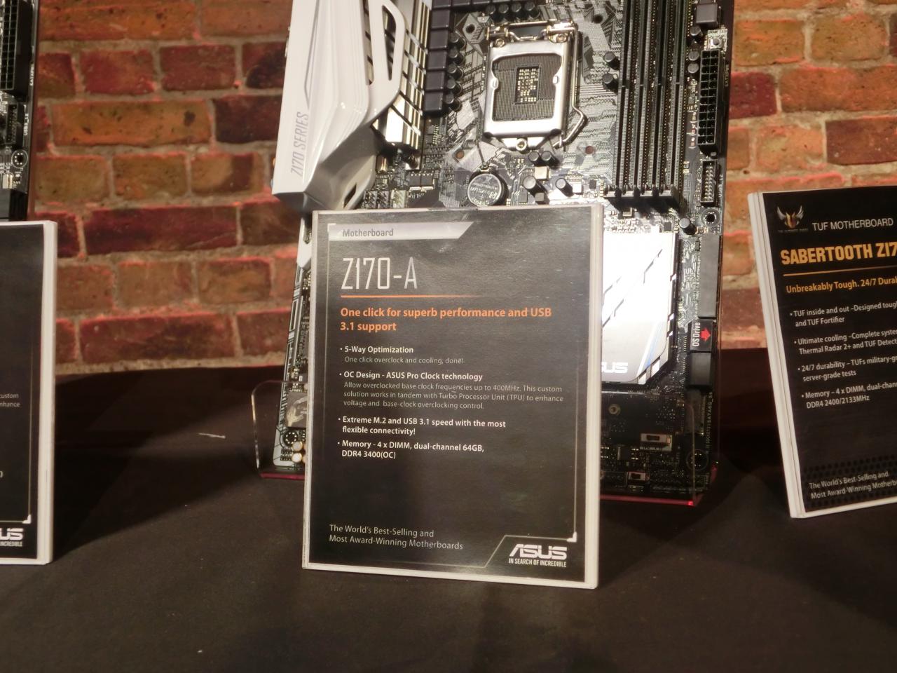 [29/07/2015] Asus Z170-A Produktbeschreibung