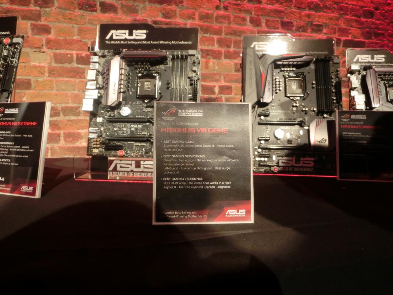 [29/07/2015] Asus Maximus VIII Gene: Produktbeschreibung.