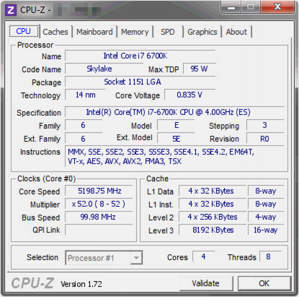 [21/07/2015] Intel Core i7-6700K: Chinesen übertakten Skylake-Topmodell auf 5,2 GHz unter Luft