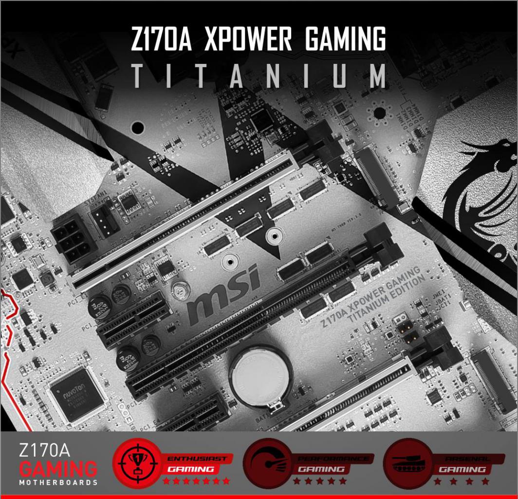 [29/07/2015] MSI: Mainboard-Flaggschiff Z170A XPOWER Gaming Titanium Edition für Skylake enthüllt (2)