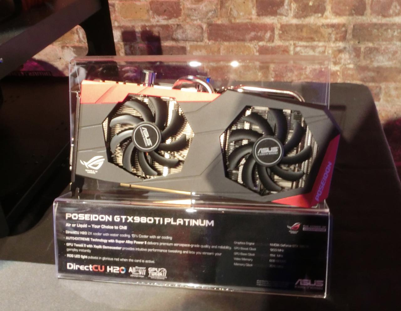 [10/07/2015] Poseidon GTX 980 Ti Platinum 3 