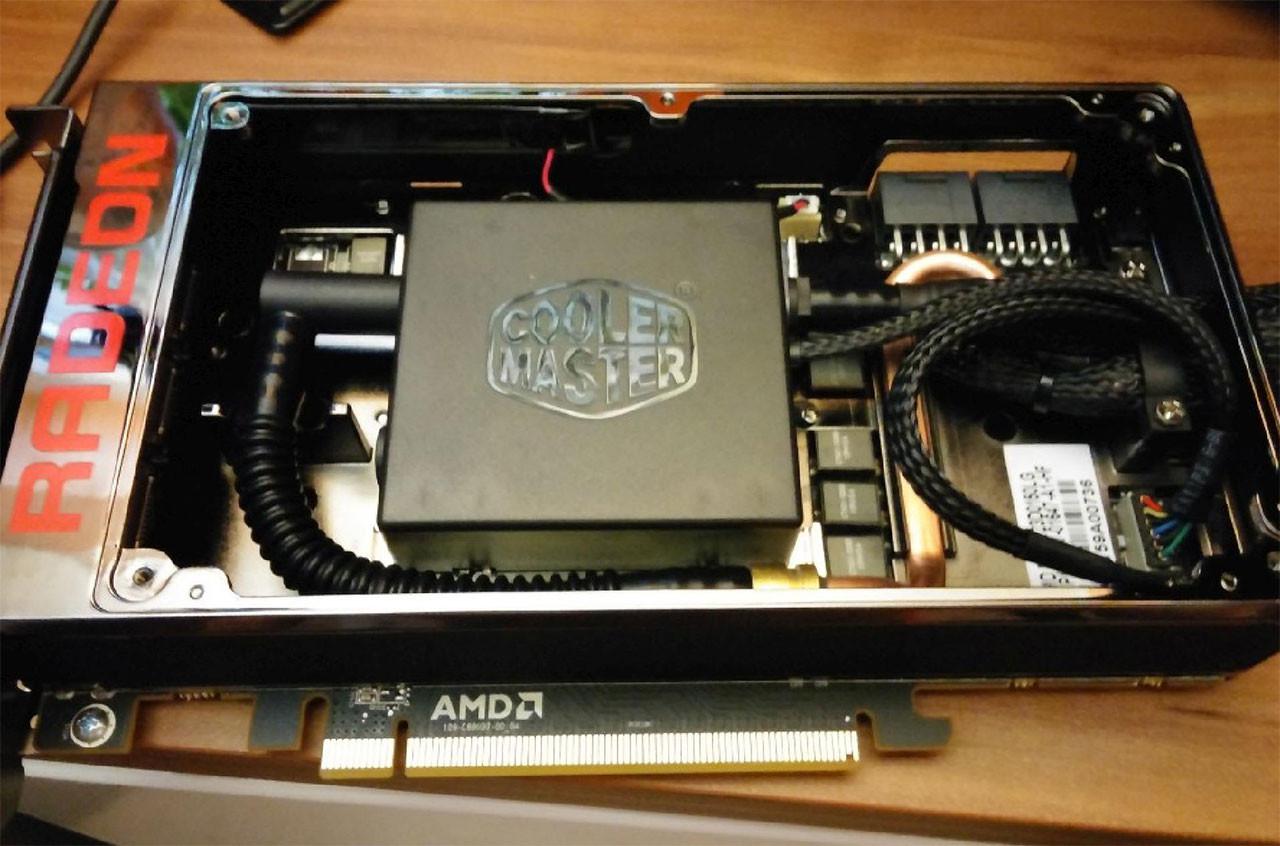 R9 Fury X mit Gravierung