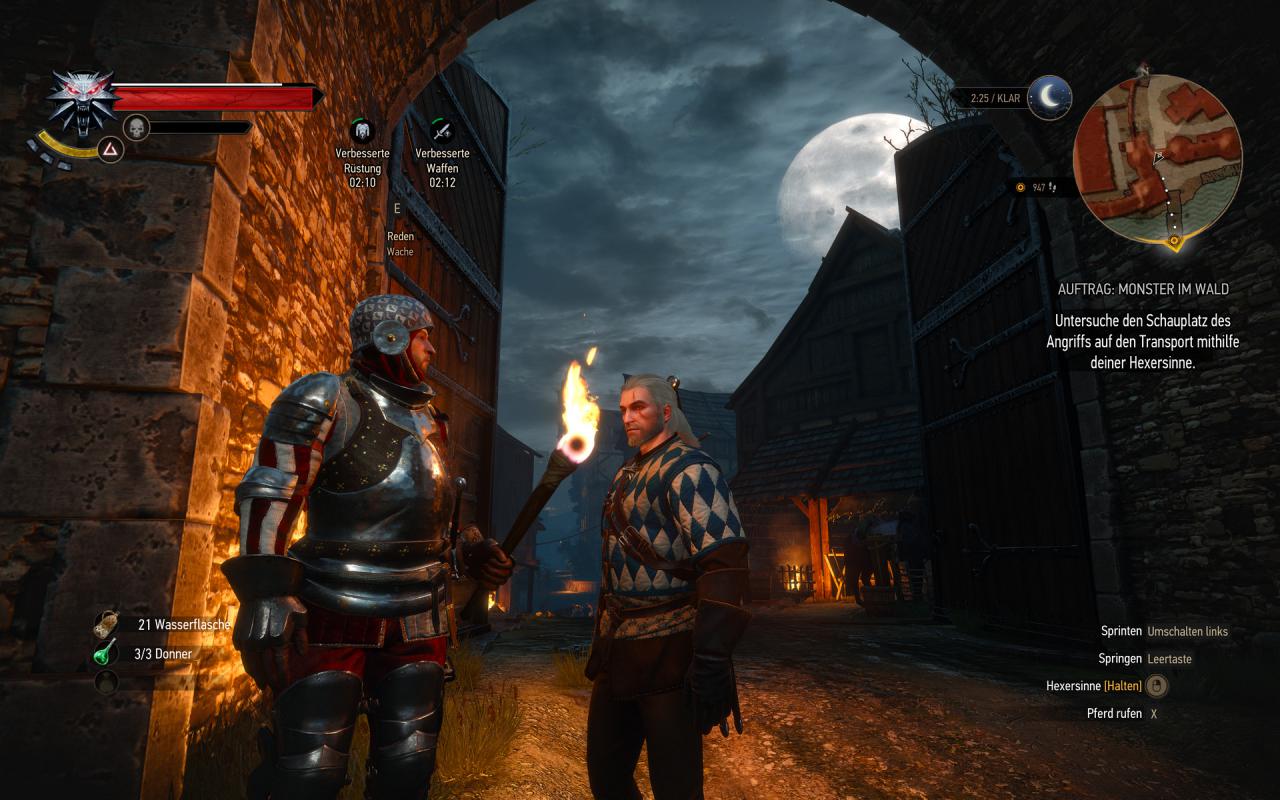 [29/07/2015] The Witcher 3 maxed und downsampled 128
