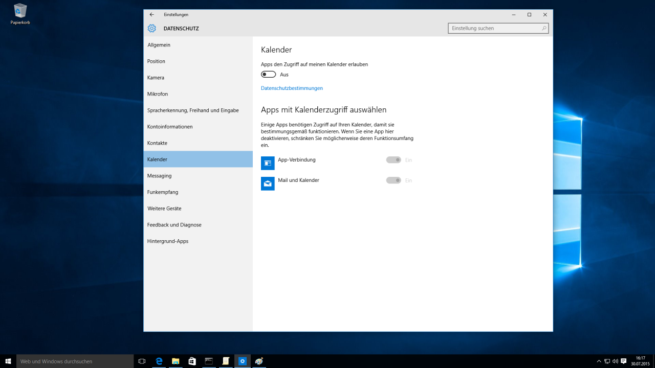[30/07/2015] Windows 10: Datenschutz-Einstellungen (9)